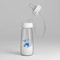 Biberón de cuello ancho 3 en 1 — 300ml manos libres